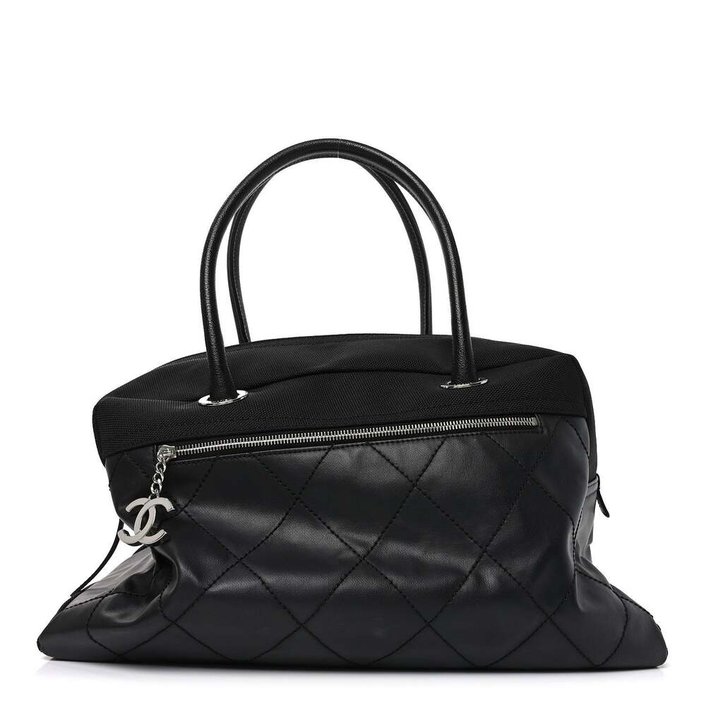 Chanel Coated Canvas Quilted Paris #329540C19B